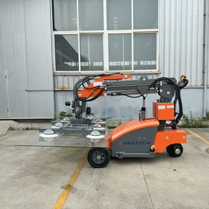 Hoàn toàn tự động điện 360 ° xoay chân không nâng lên đi bộ <span class=keywords><strong>Robot</strong></span> chân không thủy tinh Sucker bơm động cơ đá cẩm thạch hút cốc nâng sử dụng - Product Image 4