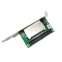 Carte adaptateur CF vers IDE 40 broches pour ordinateur de bureau IDE 3,5 pouces avec extension de déflecteur en ABS, marque OEM, en stock