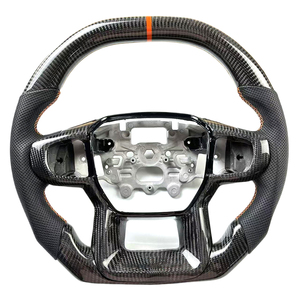 พวงมาลัยรถพรีเมี่ยม, สำหรับรถ Ford Raptor F150มัสแตง M5 M2โฟกัส X5 X6หนังคาร์บอนไฟเบอร์สไตล์สปอร์ตอัพเกรด - Product Image 1