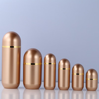 Bouteille de capsule de pilule en plastique personnalisé, bouteille d'emballage personnalisée de haute qualité, pour médicaments, essence de cosmétique, pièces