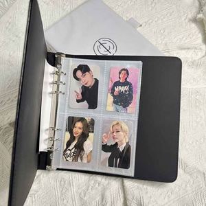 Pu Leather Zipper Loose-<b>leaf</b> Storage Book A4 and A5 Storage Bag High Quality Customized Color Hand-held Photo Album Bag - Product Image 3