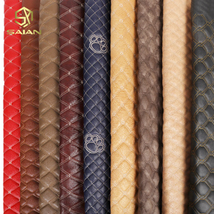 Cuero Sintético Acolchado con Bordado <span class=keywords><strong>de</strong></span> Diamantes y Espuma <span class=keywords><strong>de</strong></span> PVC Resistente a la Abrasión para Interiores <span class=keywords><strong>de</strong></span> Automóviles, para Cubiertas <span class=keywords><strong>de</strong></span> Asientos <span class=keywords><strong>de</strong></span> Gatos - Product Image 4