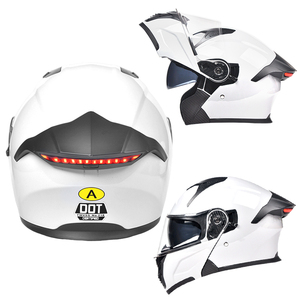 New ABS unisex xe máy Mũ bảo hiểm Led tail ánh sáng mở mặt Mũ bảo hiểm Head Guard Dot được phê duyệt đôi <span class=keywords><strong>D</strong></span> đóng cửa tất cả các mùa quảng cáo K9-<span class=keywords><strong>1</strong></span> - Product Image 1