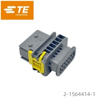 Carcasa Original TE 21564414-1 para Terminales Macho, Conector de Señal Gris