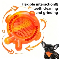 Jouet à mâcher pour chien en nylon et caoutchouc écologique, bol à lécher, jouet indestructible en forme d'arête de poisson pour le nettoyage des dents molaires, livraison directe