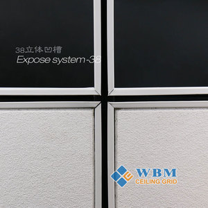 Linh Kiện Lưới Chữ <span class=keywords><strong>T</strong></span> Trần Mạ Kẽm Treo Giá Đỡ Góc Bằng Kim Loại Hệ Thống Phơi Trần Keel Sơn Lưới Trần 32/38 - Product Image 5