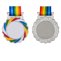 JP0120 Insigne de médaille de gymnastique en métal de fabricant noble Logo personnalisé Trophée sportif de gymnastique Récompenses Artisanat Médaille classique vierge