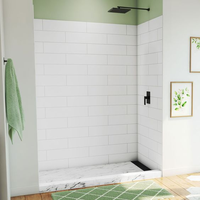 Wiselink – mur de douche en pierre artificielle, panneaux de mur de douche, salle de bain, surface solide