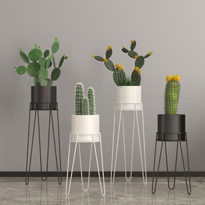 Support à <span class=keywords><strong>fleurs</strong></span> en forme d'épingle à cheveux, support à <span class=keywords><strong>fleurs</strong></span> en <span class=keywords><strong>métal</strong></span> de haute qualité pour l'intérieur et l'<span class=keywords><strong>extérieur</strong></span>, support à plantes de style mid-century pour la décoration de la maison - Product Image 1