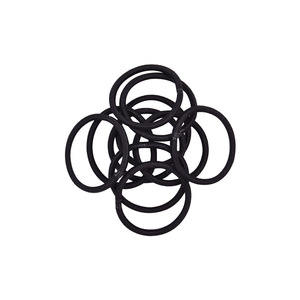 Diadema de cinta de color liso estilo dulce para niña, coletero con bola para cola de caballo, lazo para el pelo <span class=keywords><strong>497</strong></span> - Product Image 3