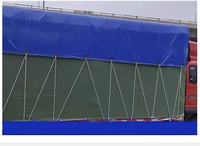 Bâche en tissu brocart Velway imperméable pour extérieur, robuste, 2m x 3m, 100gsm, teinte unie, avec œillets renforcés, anti-UV