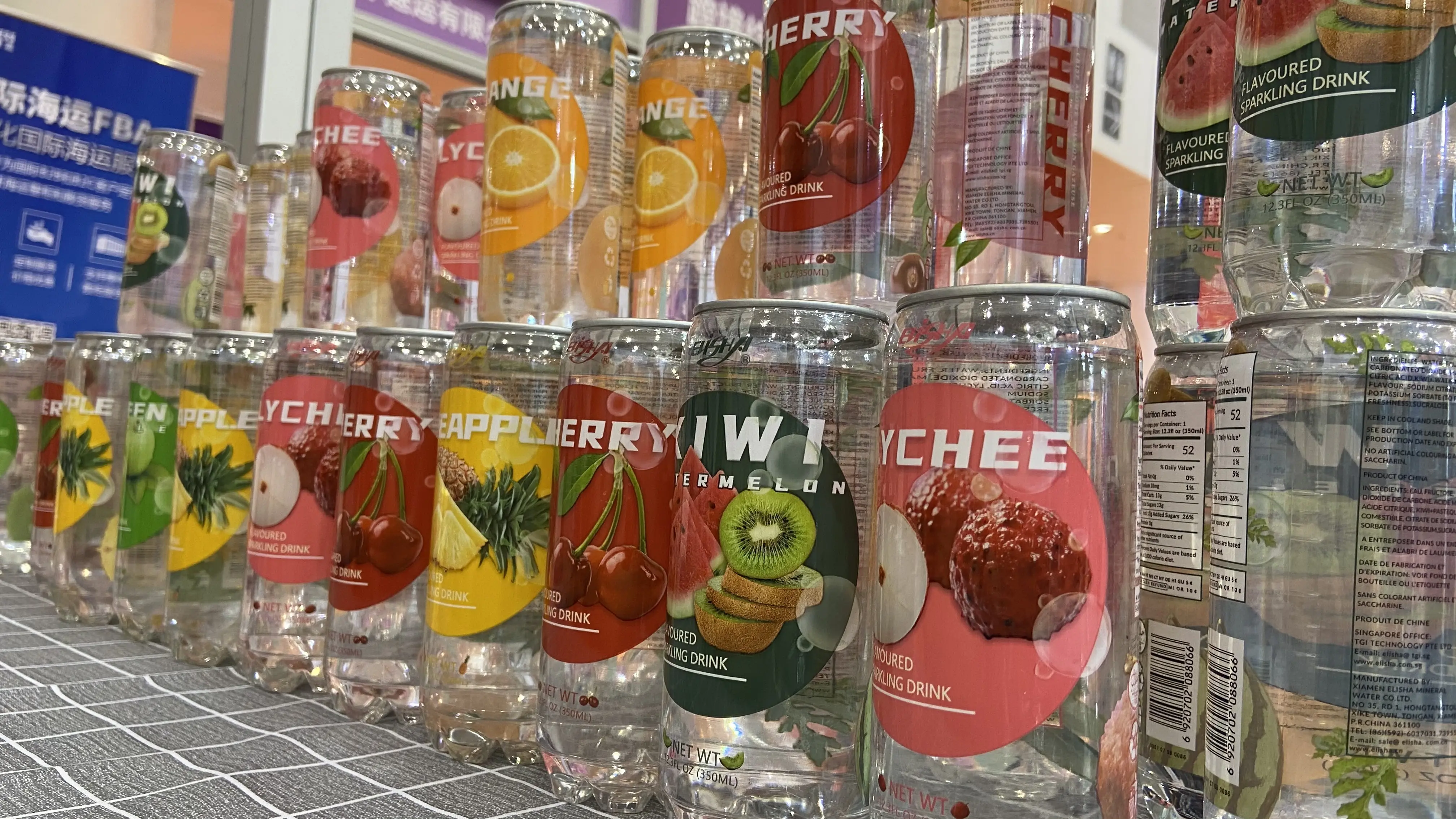 Jus frais de fructose jus de fruits et de légumes 350ml PET CAN saveur de fruit boissons pétillantes conservateurs naturels pour jus de fruits