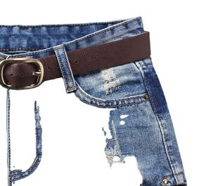 Custom Jeans <b>Shorts</b> OEM Design Customized Fashion Women Summer Denim <b>Shorts</b> Women Jeans Cheep - Product Image 5