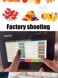 เครื่องทำลูกอมเยลลี่บอล ท๊อฟฟี่ ฟัดจ์ ลูกอมแท่ง ขนมขบเคี้ยว ขนาดเล็ก 60 กก./ชม. 150 ชิ้น/ชั่วโมง - Product Image 5