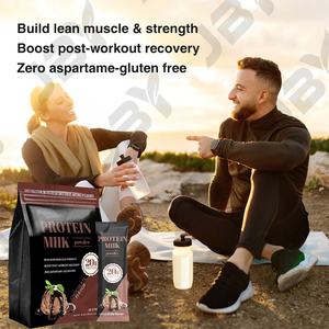 JBY OEM ODM Özel Etiketli Fitness Beslenmesi, Kilo Yönetimi ve Günlük Sağlık <span class=keywords><strong>Protein</strong></span> Shake Tozu Formülü - Product Image 4