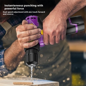 Taladro <span class=keywords><strong>de</strong></span> Impacto con Motor sin Escobillas <span class=keywords><strong>de</strong></span> Gran Torque y Batería <span class=keywords><strong>de</strong></span> Litio <span class=keywords><strong>de</strong></span> 1800W, Mandril <span class=keywords><strong>de</strong></span> 10mm, Batería <span class=keywords><strong>de</strong></span> 2000mAh, Velocidad Variable, Herramientas OEM - Product Image 4