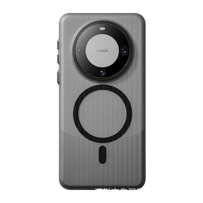 Matte noir (attraction magnétique) peau-comme dur s