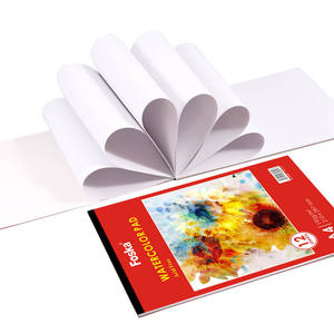 FOSKA 190GSM Papier <span class=keywords><strong>de</strong></span> haute qualité Portable pour réaliser un mini <span class=keywords><strong>livre</strong></span> d'aquarelle pour <span class=keywords><strong>de</strong></span> grandes peintures Pastels à l'huile <span class=keywords><strong>et</strong></span> croquis en plein air - Product Image 1
