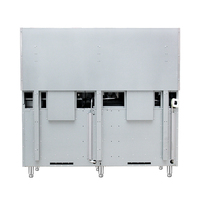 Cuisinière à gaz professionnelle en acier inoxydable robuste à 2 brûleurs, plaque de cuisson de 12 pouces, four de grande capacité, réduction de bruit élevée, 180 000 BTU, pour restaurant