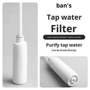 Bouteille isotherme en acier inoxydable avec filtre remplaçable, filtres à charbon alcalin, écologique pour une utilisation en extérieur et à domicile - Product Image 6