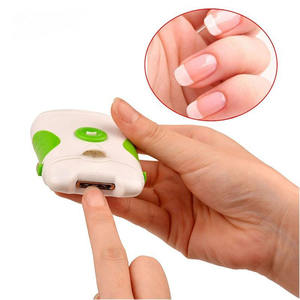 Lima eléctrica con luz, funciona con pilas AA, inalámbrica, para los pies, <span class=keywords><strong>presbicia</strong></span>, cuidado de las uñas, lavable - Product Image 3