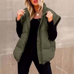 Veste de rembourrage pour femmes Gilet de rembourrage fin Veste légère et douce imperméable - Product Image 1