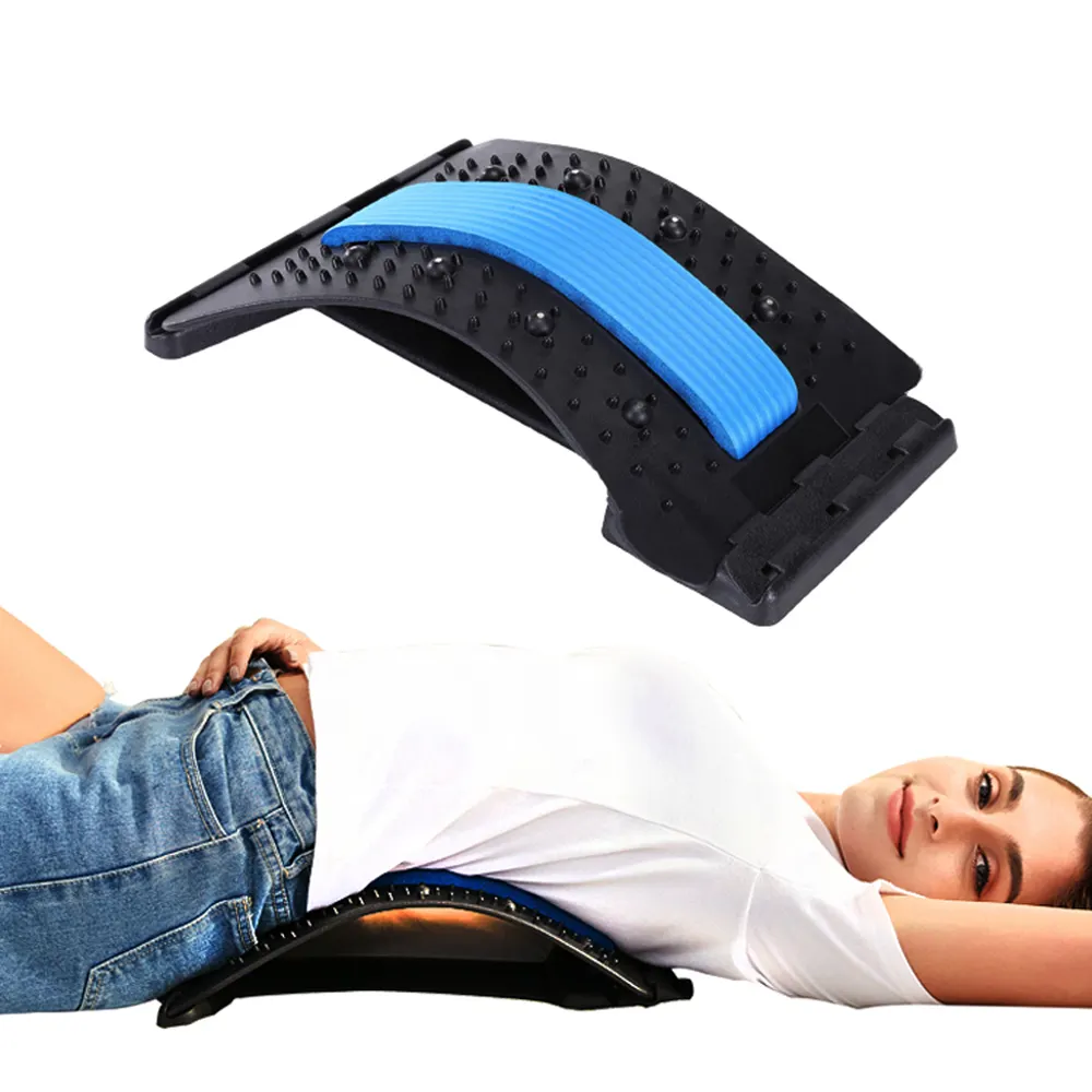Massageador magnético para alongamento de costas, alívio de dor muscular nas costas, alívio de dor nas costas, região lombar