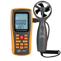 GM8902 ABS Plastic Electronic Handheld Anemometer IP65 Protection 4 AAA Batteries Operating Temp -10 +45 for Measurement