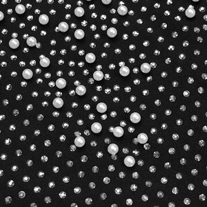 Abito Lungo da Donna <span class=keywords><strong>VIVA</strong></span> VIXEN 2026 di Suzhou, Maniche Lunghe, Decorato con Strass, Nero, per Uso Quotidiano Autunnale - Product Image 6