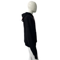 Sweat-shirts en coton de haute qualité pour hommes, avec broderie personnalisée, poignets à trous pour les doigts et le pouce, strass, capuche en corne