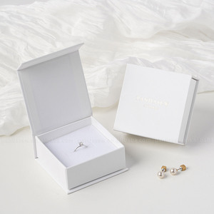 Pandasew biểu tượng tùy chỉnh nam châm giấy các tông bông tai vòng cổ vòng bao bì Quà tặng hộp đồ trang sức - Product Image 2