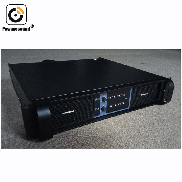 China Made Brand New 2500 Watts Amplifier Fp Amplifier 14000 Watt and 1300W for Optional High Quality Low Cost Power Amplifier