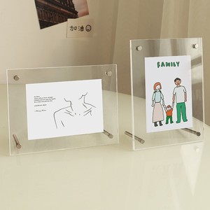 Khung Ảnh Acrylic Có Chân Vít Kệ Trưng Bày Ảnh Lucite A4 - Product Image 6