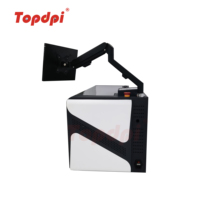 Imprimante DTF automatique de bureau Topdpi 30 cm A3, ensemble complet avec machine à secouer la poudre