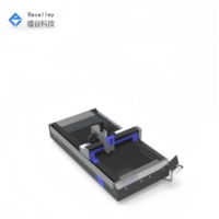 Machine de découpe laser à fibre de type portique Ravalley 3015 6000W - Contrôle CNC avec fonction automatique pour le traitement des tôles métalliques