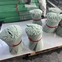 Bâtons flexibles légers en fibre de verre pour le poteau de bâton de drapeau de danse de louange de culte
