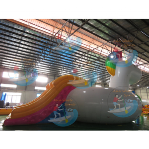 <span class=keywords><strong>Unicornio</strong></span> flotante inflable para parque acuático, 11MH, <span class=keywords><strong>gigante</strong></span>, con tobogán - Product Image 4