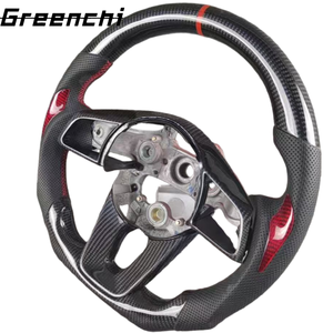 Volante de Fibra de Carbono Personalizado para <span class=keywords><strong>Kia</strong></span> K3, K5, KX5, Accesorios Interiores - Product Image 5