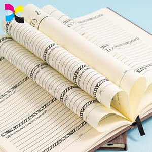 Fabrieksdrukwerk op maat van linnen stof hardcover boeken - Product Image 2