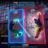 Sistema de Juego de Pared de Escalada Interactiva para Niños en Interiores, Personalizado, Económico, Chino, con Proyección y Sensor de Movimiento