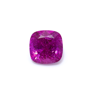 Cadermay Jewelry Rose Purple Cushion Cut Zircon Loose Gemstones For Jewelry Making - Product Image 3