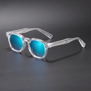 Gafas de Sol Vintage HBK para Hombre y Mujer, Logotipo Personalizado, Montura Cuadrada Elegante de PC, Lentes UV400, Duraderas, Antideslumbrantes, Óptimas - Product Image 2