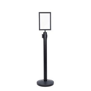 Ferro nero <span class=keywords><strong>Stanchion</strong></span> con 2M Cinghia - Product Image 5
