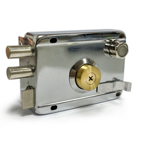 Accessoire antivol, serrure de porte à verrouillage multiple, pêne dormant robuste, sécurité domestique, serrure extérieure