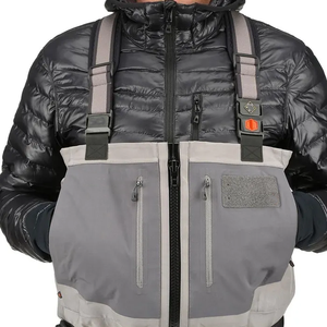 Cuissardes respirantes de toutes tailles avec bottes en caoutchouc antidérapantes Matériel de pêche pour pêcheurs - Product Image 3