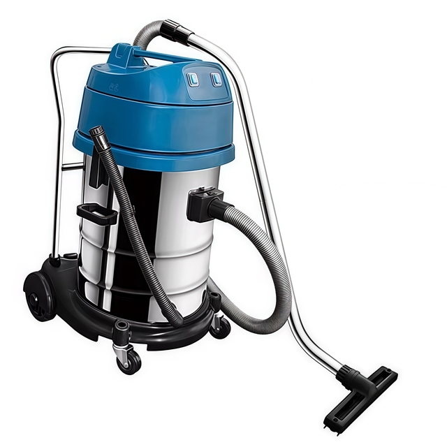 Heavy Duty Electric Wet Dry Vacuum Cleaner for Commercial Use for Hotels Factories Malls Automotive Maintenance 220V Rated