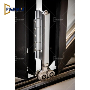 Portes coulissantes pliantes en verre pour <span class=keywords><strong>patio</strong></span> Pella de 10 pieds, <span class=keywords><strong>prix</strong></span> des portes pliantes, <span class=keywords><strong>porte</strong></span> en aluminium à superposition, balcon - Product Image 3