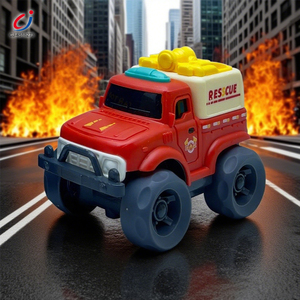 Chengji vehículo educativo modelo serie deslizamiento ingeniería camión coche juguete niños dibujos animados Pie Grande fuera de carretera coches para niños pequeños - Product Image 2