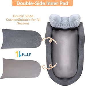 Asiento de coche para perros pequeños, asiento de consola central para cachorros, transportador de mascotas de viaje - Product Image 3