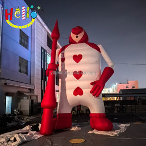 Mascota Inflable Personalizada con Logotipo, Personaje Inflable, Modelo de Póker, Exhibición Publicitaria - Product Image 1